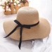 Straw Hat Summer  Big Wide Brim Beach Hat Sun Hat Foldable Sun Block UV Hat  eb-87892931